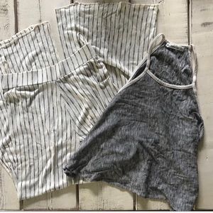 ❗️Last Chance NWOT Zara Culottes and Tank Top